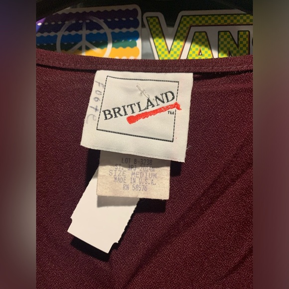 Britland Vintage Layered Vest Top - Picture 3 of 4